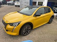 Used Peugeot e-208 GTi 100 kW (136 HP) 2022 Yellow Hatchback