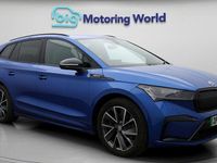 Used Skoda Enyaq iV SportlinePlus 194 kW (265 HP) 2023 Blue SUV