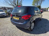 Used Vauxhall Meriva 100 HP (73 kW) 2010 Blue MPV