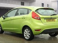 Used Ford Fiesta Zetec 96 HP (70 kW) 2009 Green Hatchback