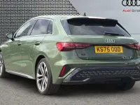 Used Audi A3 Sportback S-Line 150 HP (110 kW) 2025 Green Hatchback