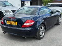 Used Mercedes SLK280 2006 Blue Cabriolet