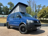 Used VW T5 Startline 140 HP (102 kW) 2015 Blue Van