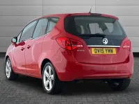 Used Vauxhall Meriva 99 HP (72 kW) 2015 Flame red MPV