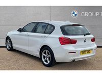Used BMW 118 Comfort Edition 136 HP (100 kW) 2019 White Hatchback