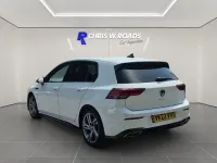 Used VW Golf VIII R-line 150 HP (110 kW) 2022 White Hatchback
