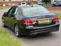 Used Mercedes E220 AMG 174 HP (127 kW) 2015 Black Sedan