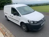 Used VW Caddy Startline 102 HP (75 kW) 2014 White MPV