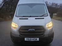 Used Ford Transit Trend 130 HP (95 kW) 2021 Silver Van