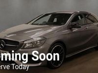 Used Mercedes A200 AMG line 156 HP (114 kW) 2018 Grey Hatchback