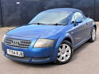 Used Audi TT Roadster Sport 150 HP (110 kW) 2004 Blue Cabriolet