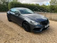 Used Mercedes E220 AMG line 2015 Grey Coupe