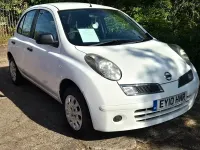 Used Nissan Micra Visia 79 HP (58 kW) 2010 White Hatchback