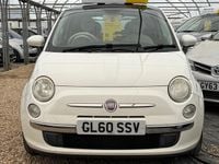 Used Fiat 500 Lounge 85 HP (62 kW) 2011 White Hatchback