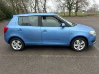 Used Skoda Fabia SE 2014 Blue Hatchback