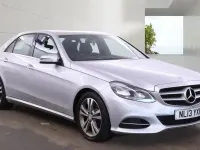 Begagnad Mercedes E220 SE 2013 Silver Sedan