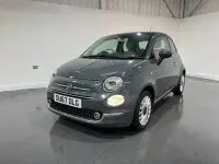 Used Fiat 500 Lounge 69 HP (50 kW) 2017 Grey Hatchback