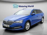 Used Skoda Superb SE 150 HP (110 kW) 2021 Blue Estate