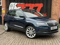 Used Skoda Karoq 150 HP (110 kW) 2018 Blue SUV