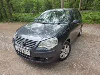 Begagnad VW Polo Match 80 HK (58 kW) 2008 Grå Halvkombi