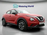 Used Nissan Juke Acenta 114 HP (83 kW) 2022 Red SUV