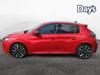 Gebraucht Peugeot 208 Allure Premium 75 PS (55 kW) 2020 Rot Kleinwagen