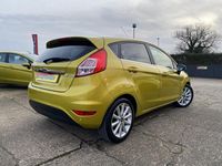 Used Ford Fiesta Titanium 2016 Yellow Hatchback