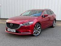 Begagnad Mazda 6 Inclusive 184 HK (135 kW) 2018 Röd Kombi