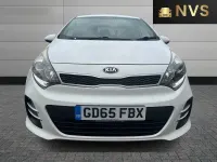 Used Kia Rio 90 HP (66 kW) 2015 White Hatchback
