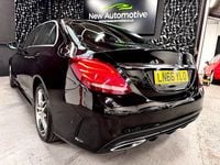 Used Mercedes C220 AMG line 2016 Black Sedan