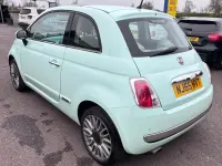Used Fiat 500 Lounge 69 HP (50 kW) 2015 Green Hatchback
