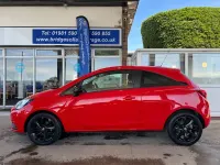 Used Vauxhall Corsa 75 HP (55 kW) 2019 Lava red Hatchback