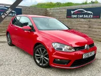 Gebraucht VW Golf VII R-line 150 PS (110 kW) 2016 Rot Kleinwagen