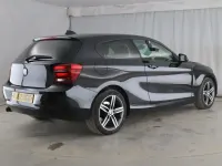 Begagnad BMW 116 Sport Line 2012 Svart Halvkombi