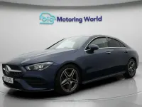 Used Mercedes CLA220 AMG Line Premium 2021 Blue Coupe