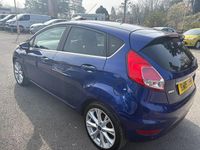 Used Ford Fiesta Titanium 2015 Blue Hatchback