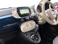 Used Fiat 500 Lounge 69 HP (50 kW) 2019 Blue Hatchback