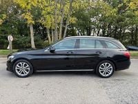 Used Mercedes C220 2017 Black Estate