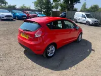 Used Ford Fiesta Zetec 2015 Red Hatchback