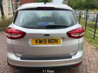Usado Ford C-MAX Zetec 2019 Plateado Monovolumen