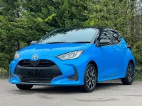 Used Toyota Yaris Hybrid Design 116 HP (85 kW) 2020 Blue Hatchback