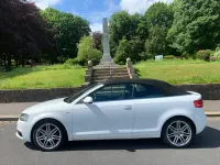 Used Audi A3 Cabriolet S-Line 105 HP (77 kW) 2011 White Cabriolet