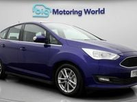 Used Ford C-MAX Zetec 125 HP (91 kW) 2018 Blue MPV