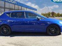 Used Seat Leon Black Edition 150 HP (110 kW) 2020 Blue Hatchback