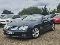 Used Mercedes SL350 272 HP (200 kW) 2006 Black Cabriolet