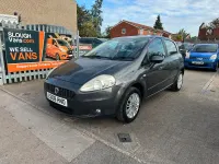 Used Fiat Grande Punto Dynamic 65 HP (47 kW) 2008 Grey Hatchback