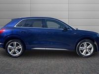 Used Audi Q3 S-Line 150 HP (110 kW) 2023 Navarra blue SUV