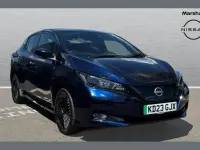 Used Nissan Leaf N-Connecta 160 kW (218 HP) 2023 Blue Hatchback