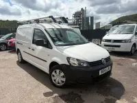Used VW Caddy Maxi Startline 102 HP (75 kW) 2014 White MPV
