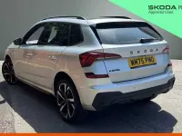 Used Skoda Kamiq Monte Carlo 110 HP (80 kW) 2025 Brilliant silver metallic SUV